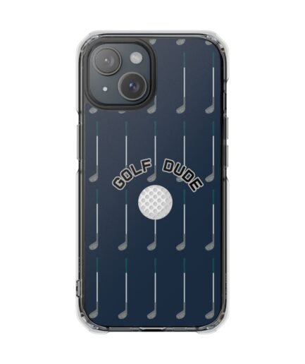 Magnetic Clear Golf Dude - Blue